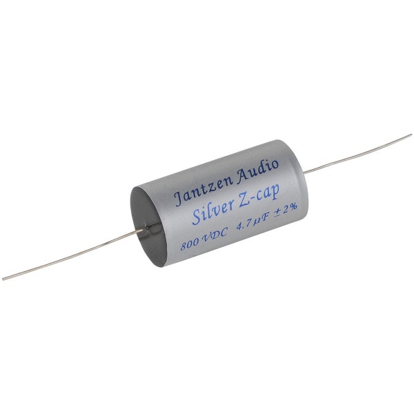 Main product image for Jantzen 0662 4.7uF 800V Silver Z-Cap Crossover Capacitor027-780